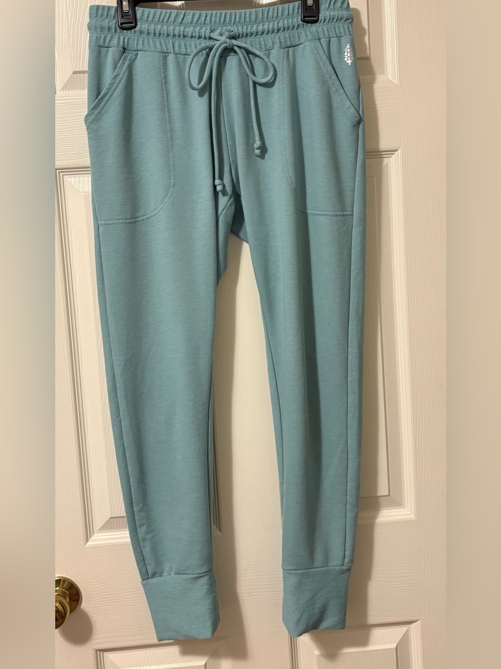 Free People Movement Sunny Drawstring Jogger- Light Teal